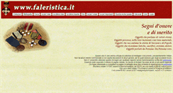 Desktop Screenshot of faleristica.it